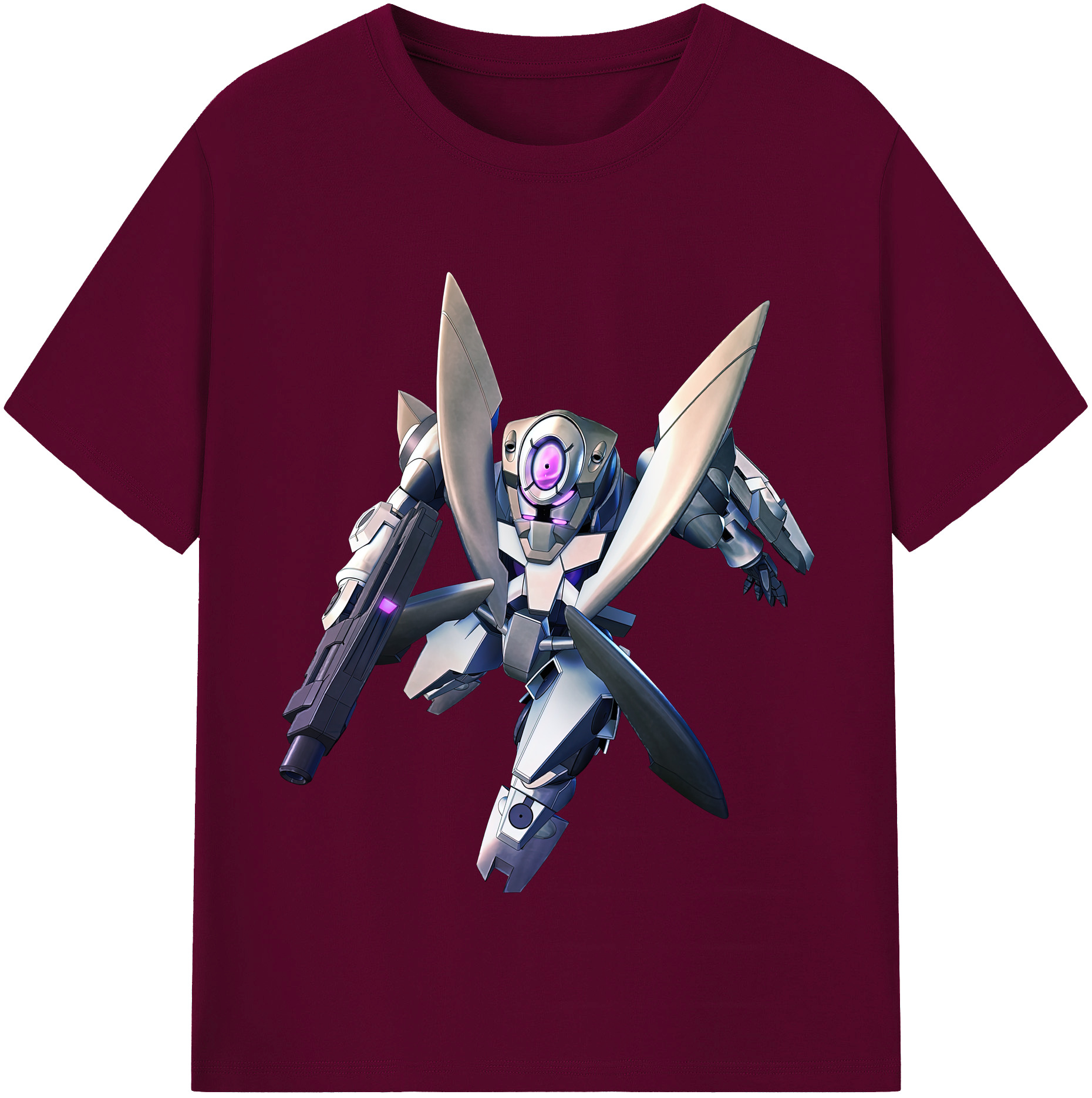 （画像用） 機動戦士ガンダム Mobile Suit Gundam レディースカジュアルプリントTシャツ（綿100％）